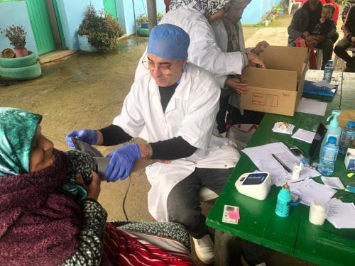 une caravane médicale multidisciplinaire dans la province de Tétouan